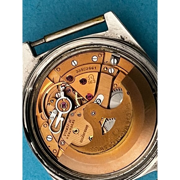 Vintage 1970s Omega Geneve Automatic Watch Cal 563 Stainless runs - Picture 11 of 16